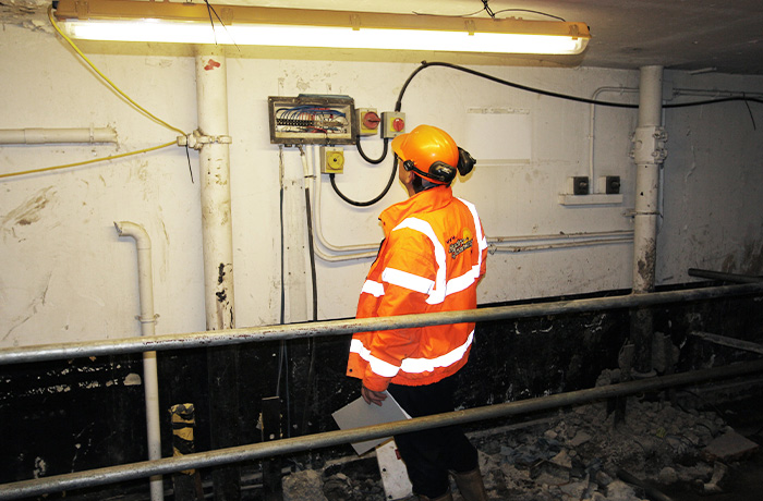 Emergency pump cleaning